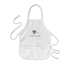 Delantal Infantil Amo mi Bubbe y Zayde Apron