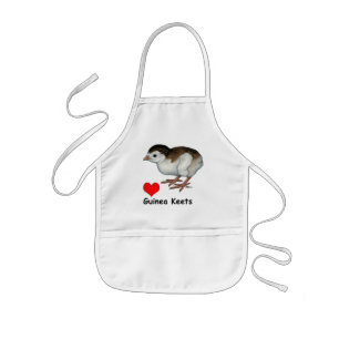 Delantal Infantil Amor Guinea Keets