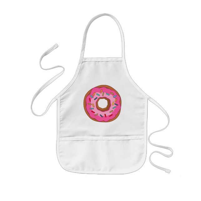 Delantal Infantil Anillos de espuma, buñuelo (Frente)