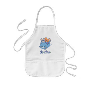 Delantal Infantil Anime Tom, Jerry y Tuffy