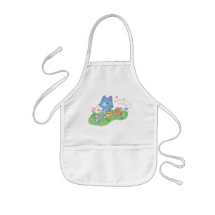 Delantal Infantil Anime Tom, Jerry y Tuffy Picnic