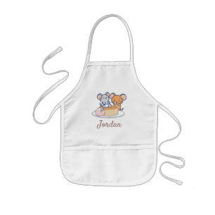 Delantal Infantil Anime Tuffy y Jerry Cheesecake