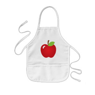 Delantal Infantil Apple rojo