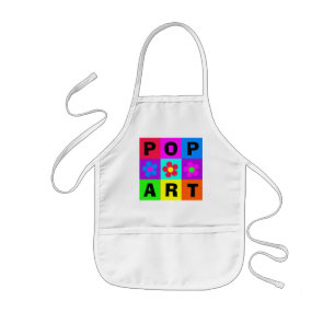 Delantal Infantil Apron artístico "Pop Art" para niños