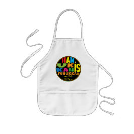 Delantal Infantil Apron Children's a Hanukkah es Funukkah Chanukah
