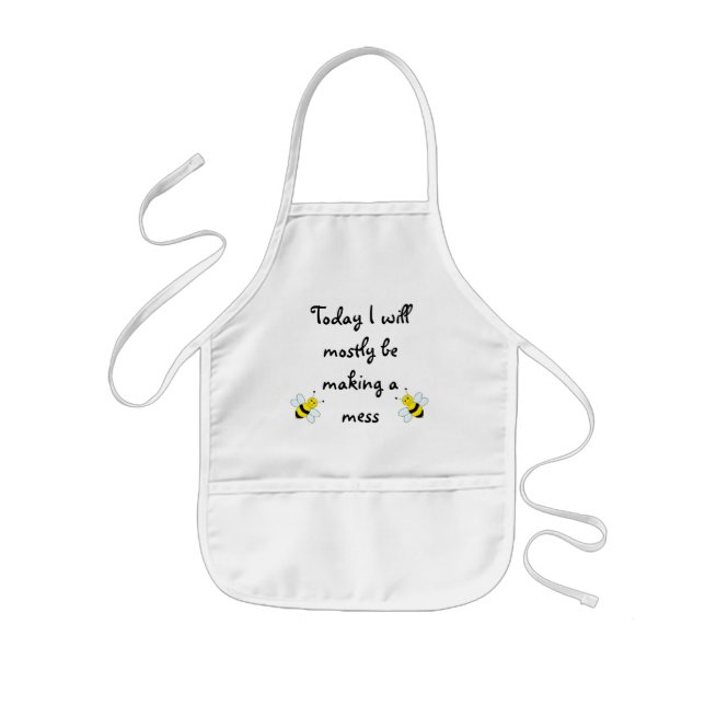 Delantal Infantil Apron/Cita para niños (Frente)