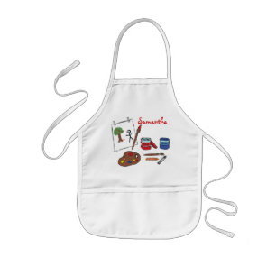 Delantal Infantil Apron de artes y oficios infantiles