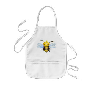 Delantal Infantil Apron de bebe reina de abejas - Pintura