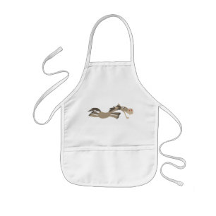 Delantal Infantil Apron de caballos Personalizado de Swift
