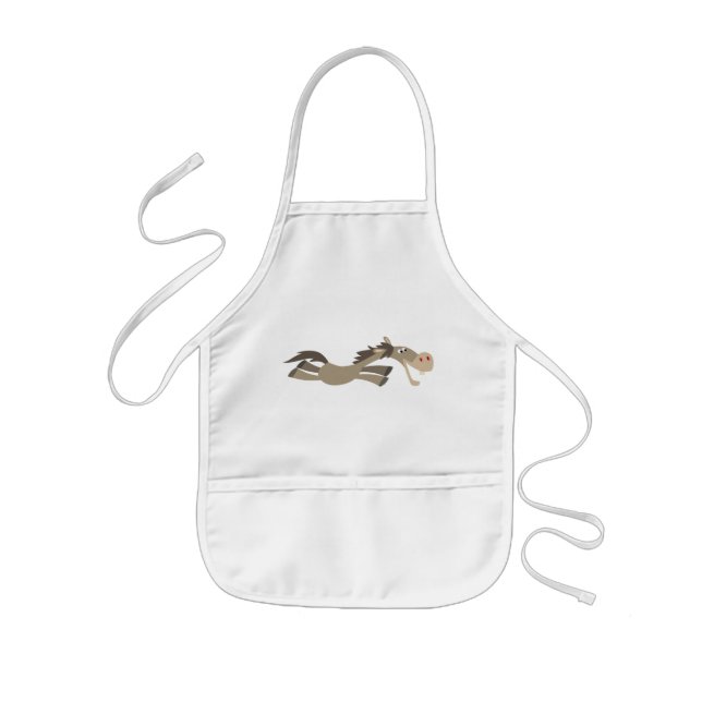 Delantal Infantil Apron de caballos Personalizado de Swift (Frente)