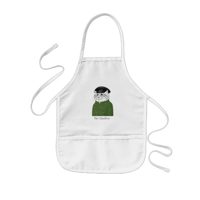 Delantal Infantil Apron de CHAUFFEUR para niños (Frente)