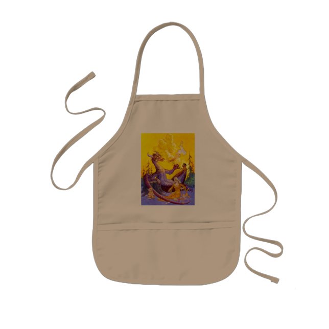 Delantal Infantil Apron de Dragon Cookout Kid (Frente)