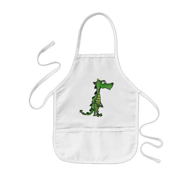 Delantal Infantil Apron de Dragon Kid (Frente)