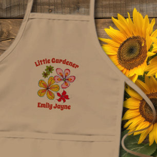 Delantal Infantil Apron de jardinería infantil para personalizar el