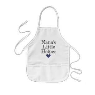 Delantal Infantil Apron de los niños de los pequeños ayudantes de