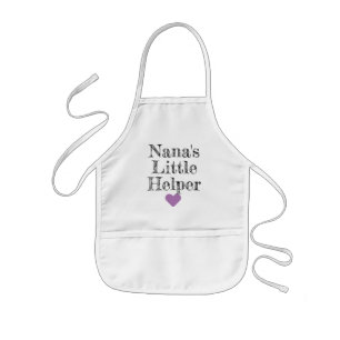 Delantal Infantil Apron de los niños de los pequeños ayudantes de