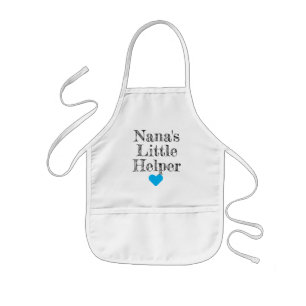 Delantal Infantil Apron de los niños de los pequeños ayudantes de 