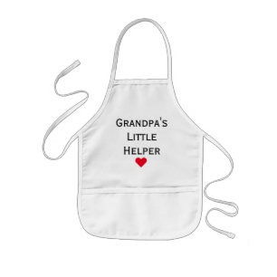 Delantal Infantil Apron de los niños de los pequeños ayudantes del a