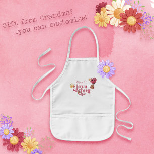 Delantal Infantil Apron de los niños de Love Bug