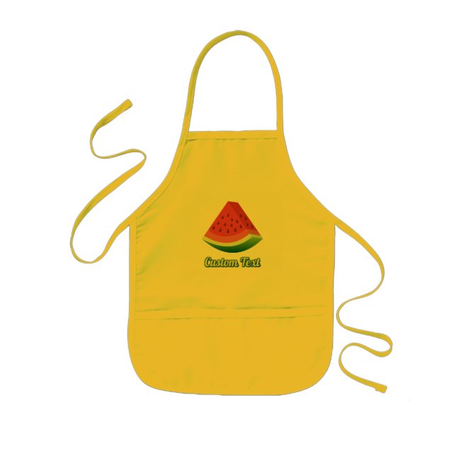 Delantal Infantil Apron de los niños de Watermelon Slice (Frente)