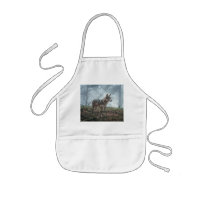 Apron de los niños de Wolfdog