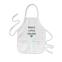 Delantal Infantil Apron de los niños pequeños ayudantes de Mimi