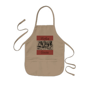 Delantal Infantil Apron de madre de bebé de ganso