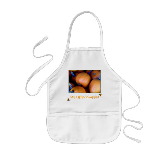 Delantal Infantil Apron de 'Mi calabaza pequeña' (Frente)