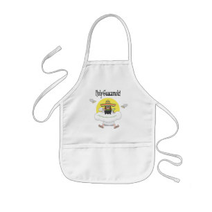 Delantal Infantil Apron de niños de Guacamole Santo