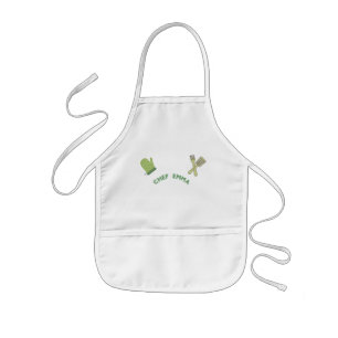 Delantal Infantil Apron de niños de personalizable Pequeño Chef