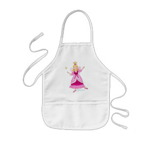 Delantal Infantil Apron de niños de princesa de hadas