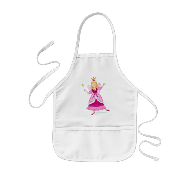 Delantal Infantil Apron de niños de princesa de hadas (Frente)