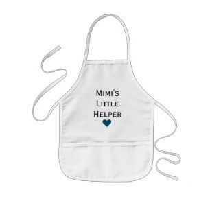 Delantal Infantil Apron de niños pequeños ayudantes de Mimi