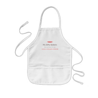 Delantal Infantil Apron de niños pequeños (con nombre)