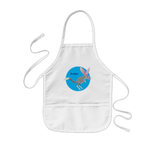 Delantal Infantil Apron de niños personalizados del Billón australia (Frente)