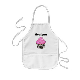 Delantal Infantil "Apron de pastelitos personalizados" para niños