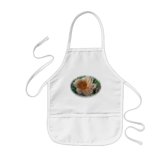 Delantal Infantil Apron de Peach Lily Kid (Frente)