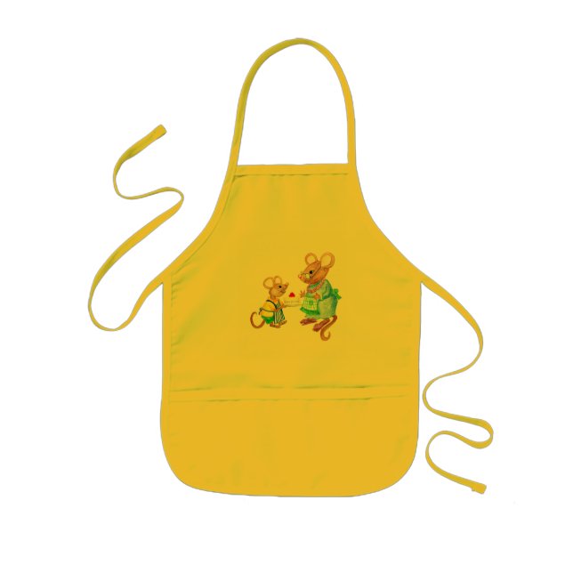 Delantal Infantil Apron de 'ratones' (Frente)