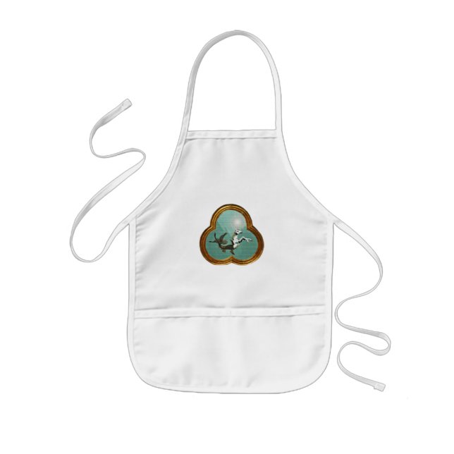 Delantal Infantil Apron de Sea Unicorn (Frente)
