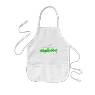 Delantal Infantil Apron del Día de San Patricio