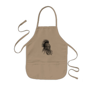 Delantal Infantil Apron del niño jefe indio