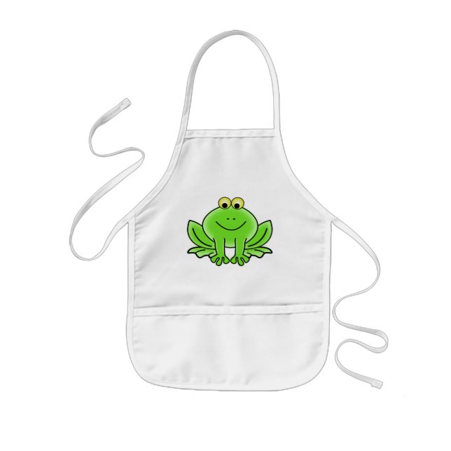 Delantal Infantil Apron/Frog para niños (Frente)