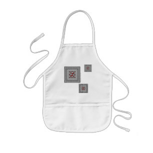 Delantal Infantil Apron geométrico alternativo