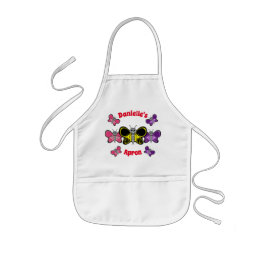 Delantal Infantil Apron infantil de mariposas felices