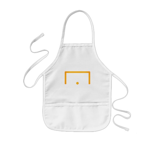 Delantal Infantil Apron infantil objetivo (Frente)