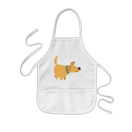 Delantal Infantil Apron infantil Personalizado amarillo labrador