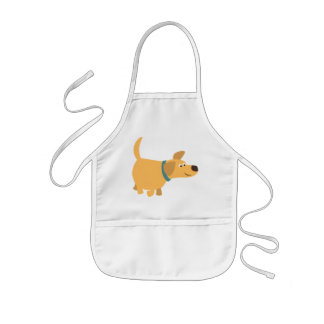 Delantal Infantil Apron infantil Personalizado amarillo labrador