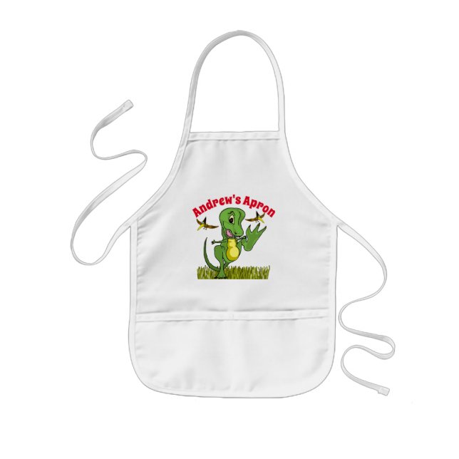 Delantal Infantil Apron infantil T-Rex (Frente)
