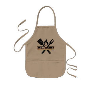 Delantal Infantil Apron maestro de parrilladas - Apron entusiasta de