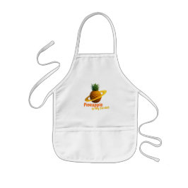 Delantal Infantil Apron para el bebé con una manzana
